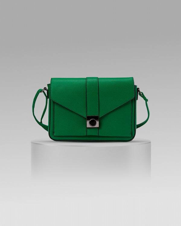 Green lady's shoulder bag